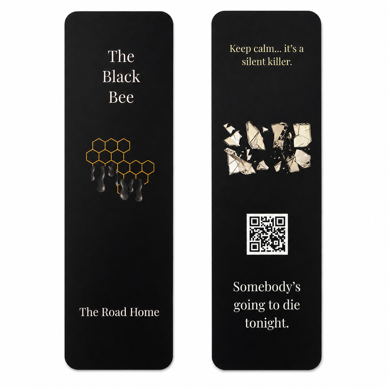 The Black Bee Bookmark – The Road Home