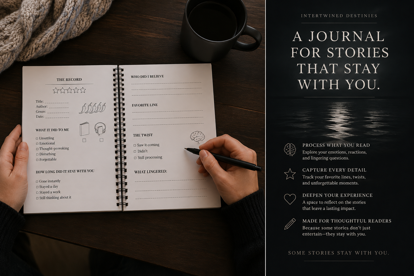 Intertwined Destinies Reading Journal