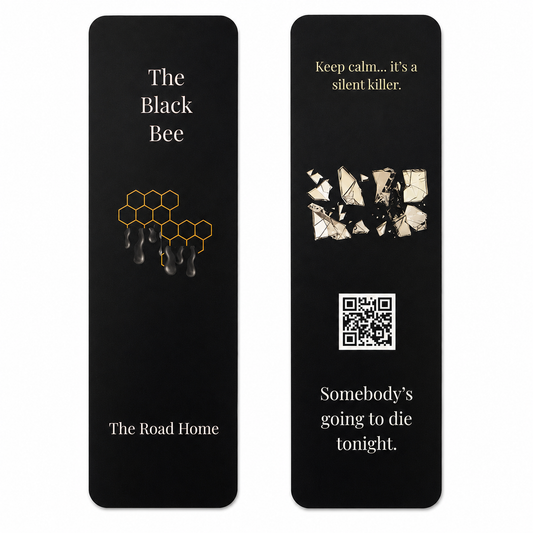 The Black Bee Bookmark – The Road Home